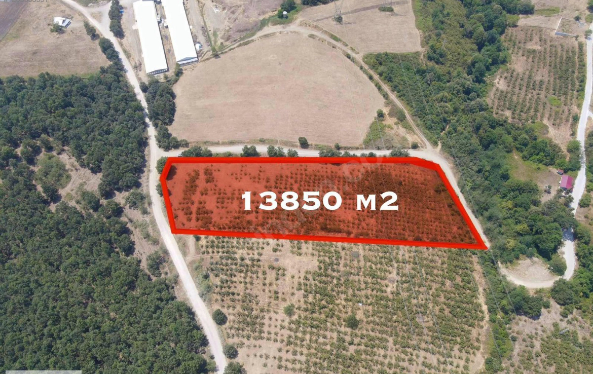 ALPER ATALA GAYRİMENKUL SAKARYA/HENDEK ESENTEPE MH. SATILIK 13850 M2 TARLA